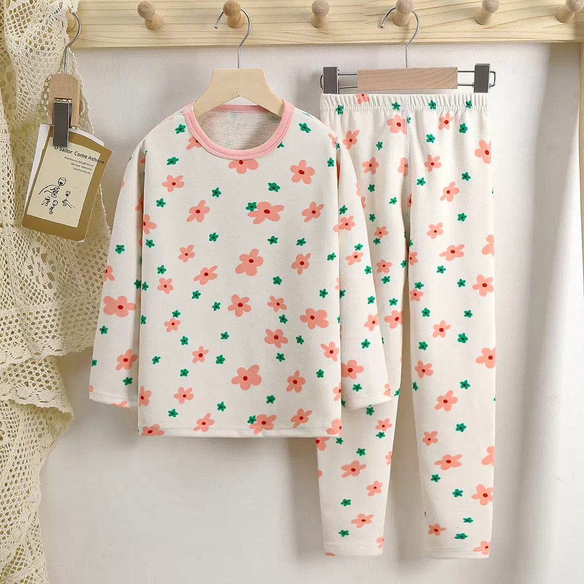 Printed set for girls nightwear/homewear