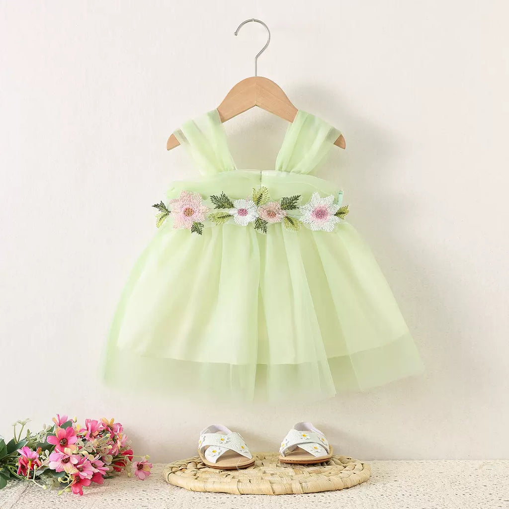Floral summer dress for girls